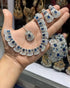 Crimson Crown Zircon Set with openable bangles